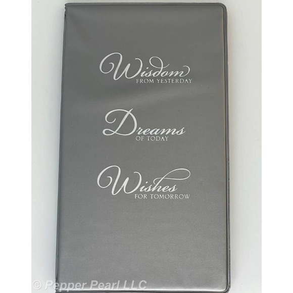 Wish Book Wisdom Yesterday Dream Today Wishes Tomorrow Hortense B. Hewitt Co - Picture 1 of 7